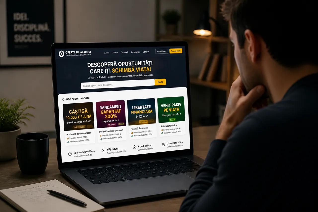 anunțuri ciudate de afaceri online