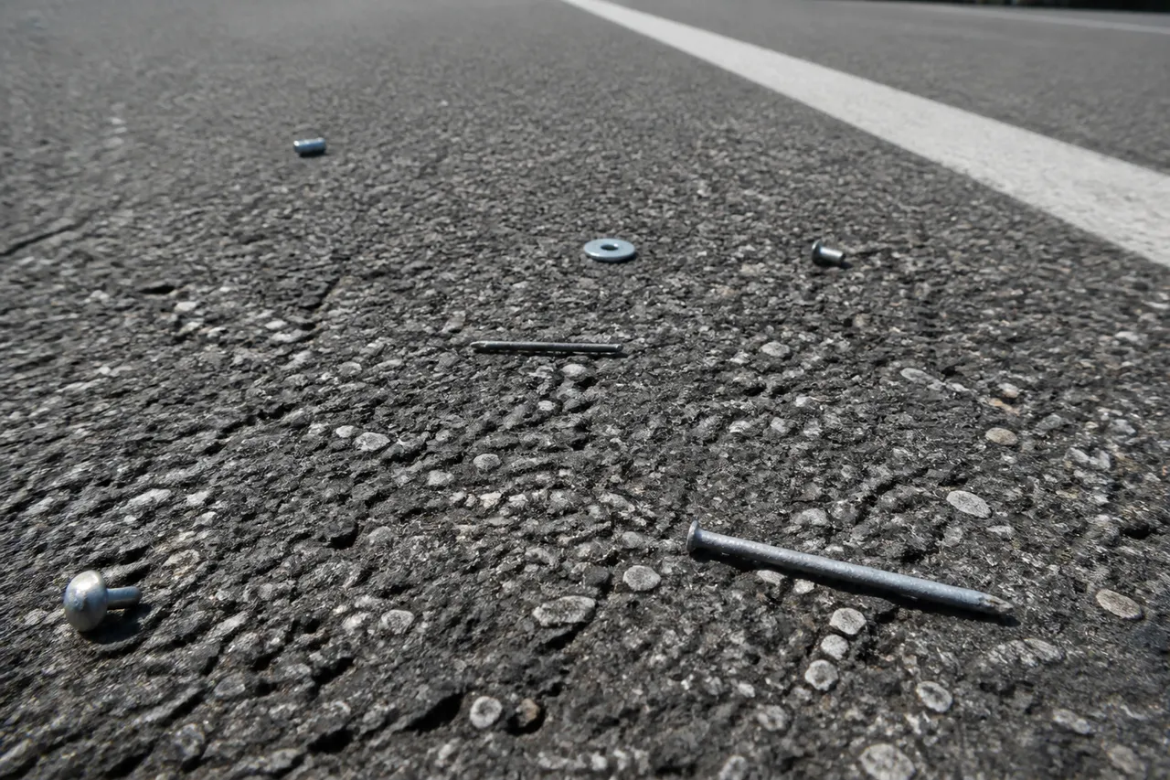 cuie pe carosabil autostradă România pericol șoferi