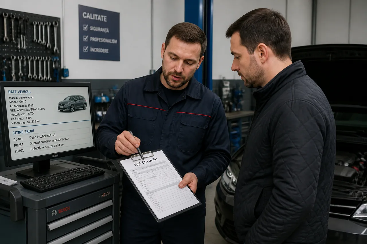 Cum alegi un service auto care folosește date tehnice