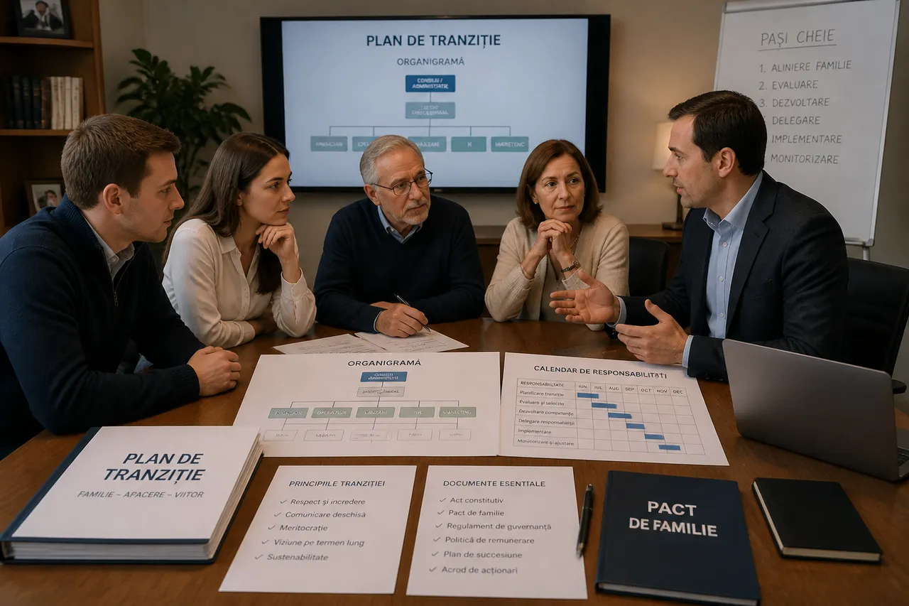 organizarea succesiunii într-o companie de familie